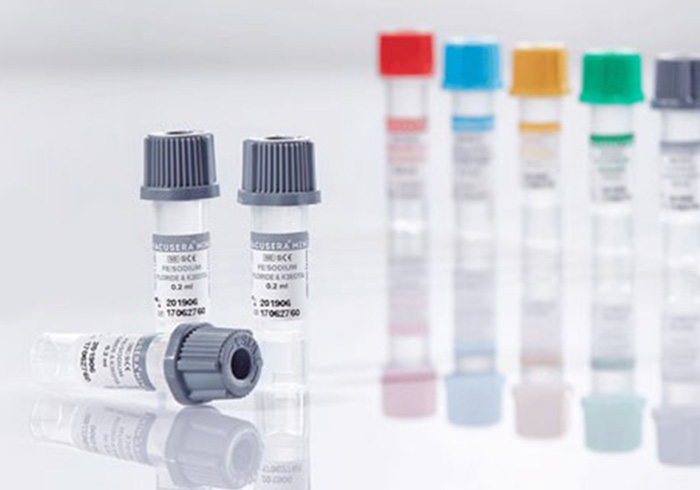 VACUSERA MINI test tubes for determining glucose levels