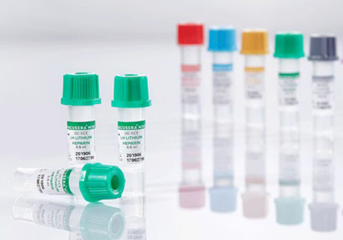 VACUSERA MINI tubes with heparin