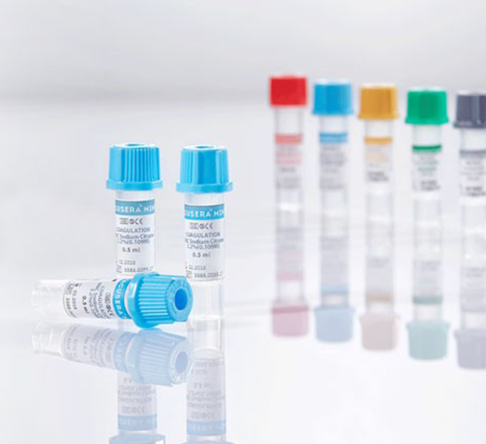 VACUSERA MINI tubes for coagulation studies