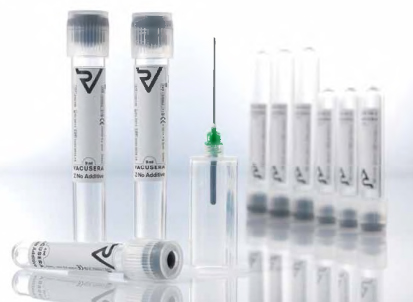 VACUSERA tubes without additives